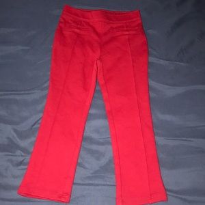 Childrens Place Red Dress Pants 3t